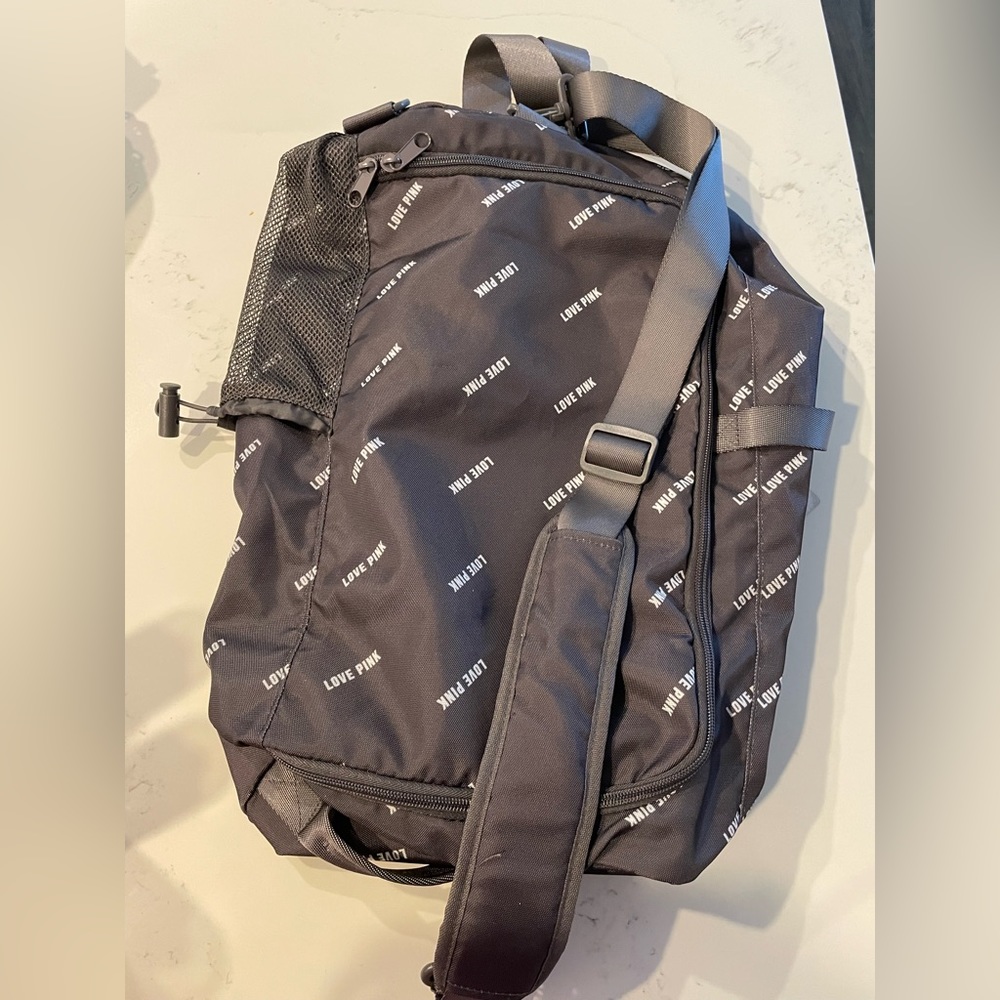 PINK duffle/ gym bag